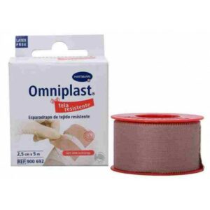 163347 - ESPARADRAPO OMNIPLAST TELA ROSA 5MX2,5CM