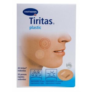 155005 - TIRITAS PLASTIC REDONDAS 22 MM. 20 UDS