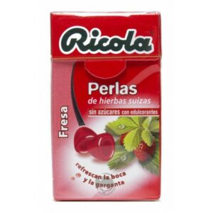 173411 - RICOLA PERLAS SIN AZUCAR FRESA 25 G