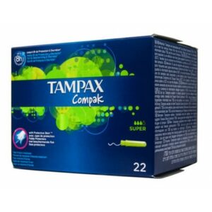 178800 - TAMPAX COMPAK TAMPON 100%ALGODON SUPER 22 U